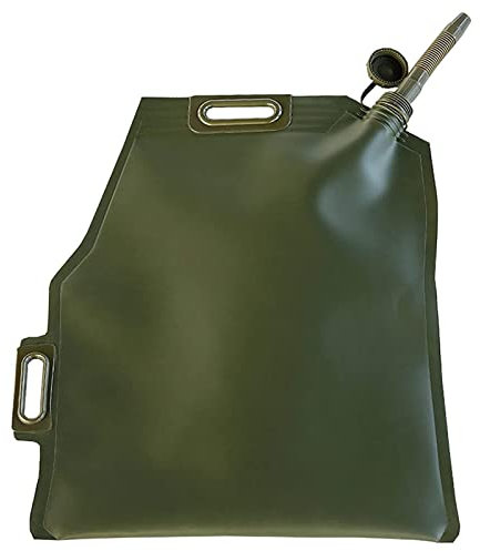 EUPXRHY Bidon 5 10 20 30 litros Vejiga de Combustible, Garrafa Agua Bidon Combustible Plegable Portátil, Garrafa Camper Bolsa de Combustible Antiestática para Motocicleta Automóvil Barco,5L(40x36cm)