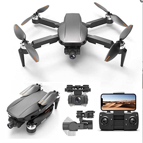 I droni con Fotocamera Sono per Principianti con Fotocamera Gimbal 4k a 2 Assi, 3 batterie 78 Minuti di Volo, Motore brushless, Trasmissione FPV WiFi 5ghz, Ritorno Automatico GPS a casa