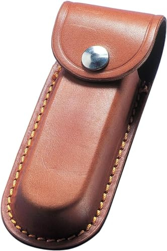 TUFF LUV Multitool-Etui, Leder-Messerhalter für Klappmesser und Multitools [7,6–12,7 cm Griff]