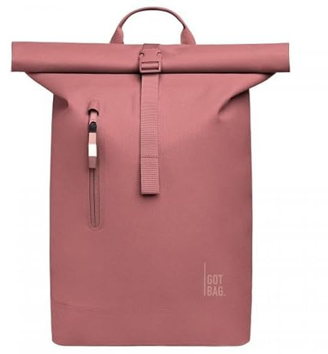 GOT BAG Damen Rolltop Lite 2.0 Monochrome Tagesrucksack, Löwe Fisch