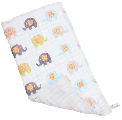 Toyvian Toalla Infantil De Para Bebés Paño De Baño Multifuncional Estampado De Dibujos Animados Para Recién Nacidos Absorbente y Reutilizable