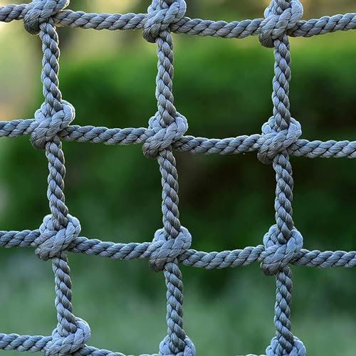 WXF86djl Kletternetz für Kinder Klettergerüstnetz, Kletterfrachtnetz-Seilleiter, geeignet for Innen- und Außenspiele, Haustiere, Pflanzenunterstützung, Frachtnetze(2 * 3m(6.6 * 9.9ft))