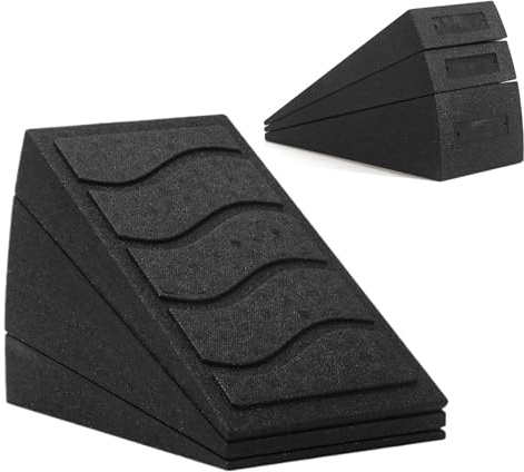 Allungatore per polpaccio con regolabile, 31 x 16 x 11 cm, design leggero e portatile, impugnatura antiscivolo, set da 2 pezzi, per viaggi, casa, ufficio, palestra