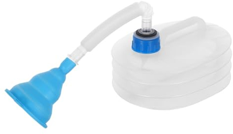 Healeved Urinatoio Portatile Pieghevole per Uomo e Donna Bottiglia Wc da Viaggio Senza Perdite Leggera e Riutilizzabile per Campeggio e Auto Design Compatto Salvaspazio
