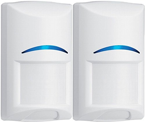 Bosch ISC-BPR2-W12 detector de movimiento PIR Gen2 de línea azul (paquete de 2), cobertura de pared a pared, compensación dinámica de temperatura, altura de montaje flexible