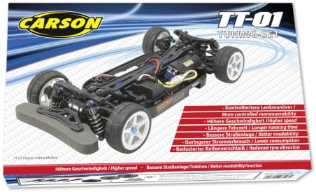 Carson 500908123 Tuningsatz TT-01 - Zubehör für RC Modelle, Tamiya Zubehör, RC Modelle, RC Modellbau,