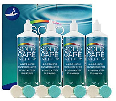 Pamoir Solo Care Aqua inkl. flacher Behälter 4x360ml