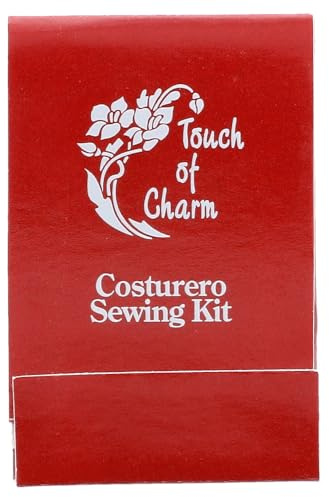 Garcia de Pou 200 Einheit Nähset Touch von Charme in Box, 4,7 x 7.1 cm, rot, 7,1 x 4,7 x 30 cm