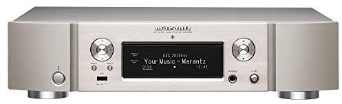 Marantz Reproductor de Audio en Red NA6006 (WLAN, HEOS, multiroom, transmisión de música, Radio por Internet, Bluetooth, Audio Hi-Res, AirPlay 2, HDAM, Entrada Digital óptica, Salidas analógicas),