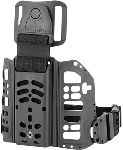 GK Pro Plaque Tactique De Hanche, Holster Cuisse Réglable, Noir, 97005KT