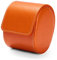Oirlv Estuche Portátil para Relojes de PU Cuero-Caja de Relojes-Organizador Viaje,para Aniversario y Cumpleaños(Naranja)