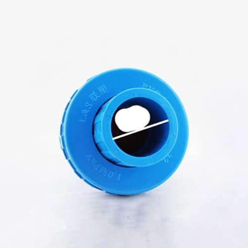 PVC One Way clapet anti-retour raccord de tuyau coupleur adaptateur connecteur d'eau pour irrigation de jardin 1 pcs-1 pcs, diamètre intérieur, 32 mm