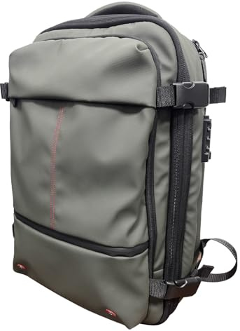 Vakuum-Rucksack, 19 Zoll Erweiterbarer Vakuum-Kompressionsbeutel mit Vakuumpumpe, Wasserdichter Vacpack-Rucksack, Platzsparende Taschen für Reisen und Camping (GREEN)