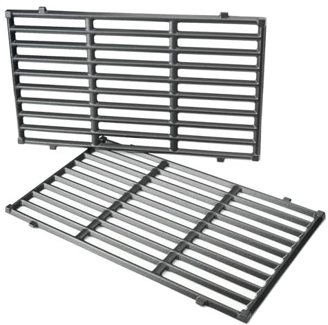 onlyfire Cast Iron Cooking Grates for Weber Spirit 200 Series with Up Front Controls and Spirit II 200 Series Gas Grills, Spirit E-310(2025), BBQ Replacement Grill Grate Fits Weber 7637, 2 Pcs