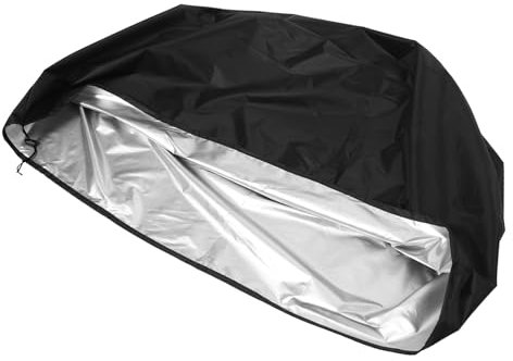 MOBUTOFU Wasserdichte Uv-beständige Grillabdeckung Winddichtes Bbq Tisch Ofenschutz Outdoor Leichter Wetterfester Schutz Für Langlebige Grills Einfache Reinigung Und Kompakte Lagerung