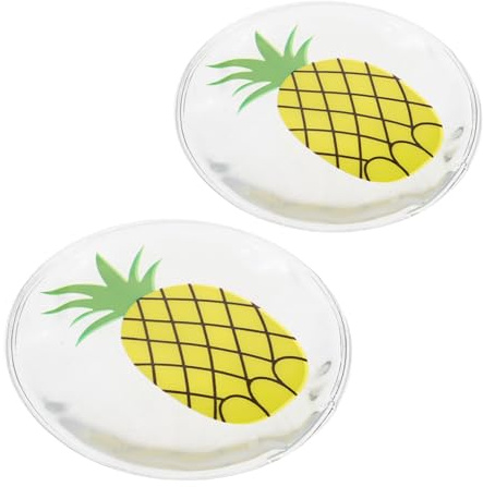 HAPINARY Wiederverwendbare Kühlpads für Augen Leichte PVC Gel Augenpads zur Linderung von Geschwollenen Augen Kühlende Kältekompresse gegen Augenringe Tragbare Eis Augenpads für Zuhause und