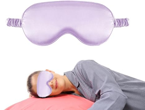 Nacht-Augenabdeckung - Schlaf-Augenabdeckung,schlafbezug Nacht Augenbinde Augenschutz Verdunkelung | Glatte, Weiche, Atmungsaktive Augenabdeckungs, Elastische, Lichtblockierende Augenabdeckunng Für Zu