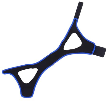 IWOWHERO Cinturino Regolabile Triangolare per Sottogola in Neoprene, Fascia per Respirazione a Bocca, Riduzione dello Stress nel Sonno