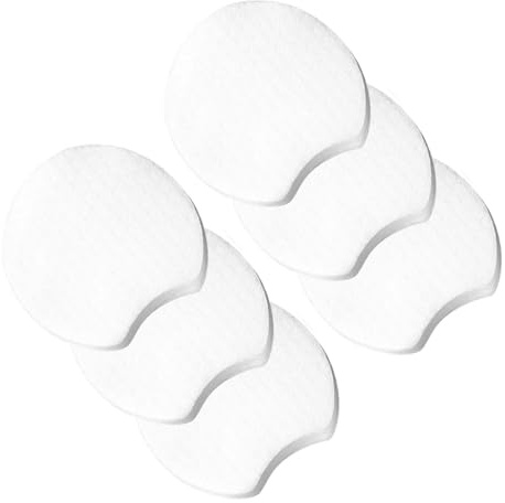 Ipetboom Discos Desmaquillantes Multiusos Semicírculo 2400 Piezas Toallitas Faciales Desechables de Tela No Tejida Almohadillas Cosméticas para Limpieza de Maquillaje y Cuidado de Piel
