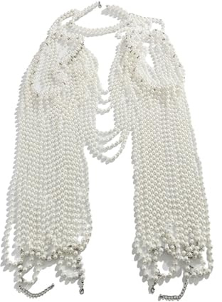 Chaîne de corps empilable avec perles pour activités aquatiques et festivals quotidiens, construction légère, collier royal adapté aux voyages