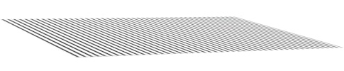 vidaXL Tela de Repuesto para Toldos Antracita y Blanco 300 x 250 cm