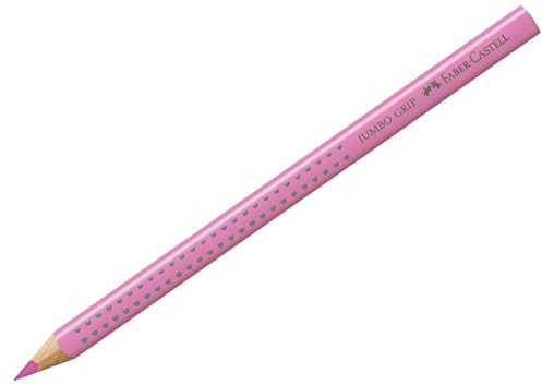 FABER-CASTELL 110919 - Buntstift Jumbo Grip, magenta Hell