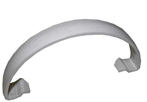 FLOPLAST 112mm Round Gutter Clip - White - Bag of 2
