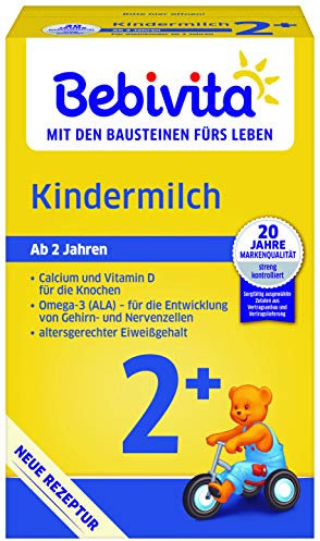 Bebivita Milchnahrung Kindermilch 2+, 4er Pack (4 x 500 g)