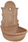 Biscottini Wandbrunnen zum Aufhängen 43x37x65cm - Brunnen in Terrakotta - Wandbrunnen 100% Made in Italy Handarbeit - Wandbrunnen gartendeko Vintage