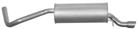 VEGAZ VS-619 Endschalldämpfer Hinten Kompatibel mit VW Polo Schrägheck 6R1, 6C1 6C6253609