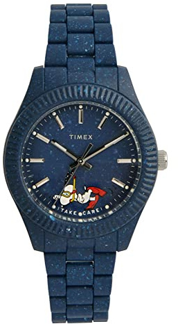 Timex Waterbury Ocean Herren-Armbanduhr aus recyceltem Kunststoff, 42 mm