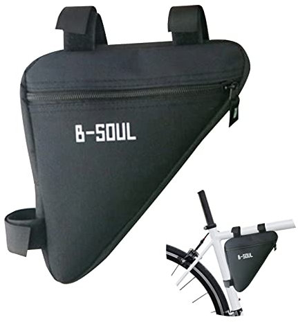 BASTOUR Fahrrad Rahmentasche, Dreieckstasche, Rahmentasche, Fahrradtasche Rahmen, Fahrrad Dreiecktasche, Lenkertasche, Fahrradtasche für MTB, Rennräder, Mountainbike, Rennrad Bike Bag，Triangeltasche