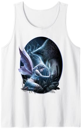 Spiral Original – Sacred Bond – Fée et loup Débardeur