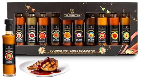 Scharfe Soße - Scharfe Hot Sauce Set, Chilli Geschenke Für Männer, Frauen |Chili-schärfe, Schärfste Soße Der Welt |foodies, Weihnachten, Geburtstagsgeschenk Für Männer, Frauen, Grillen, Paare
