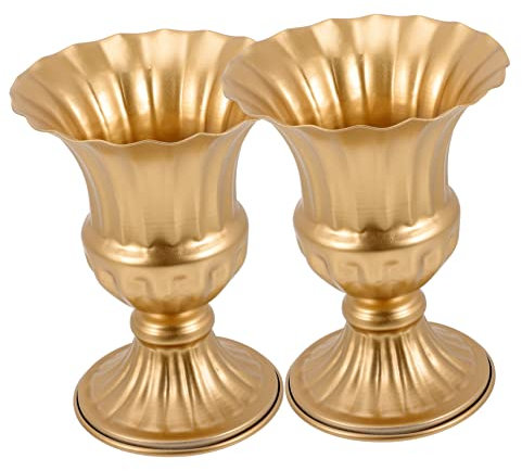 Alipis Vaso Per Fiori in Stile Retrò Per Cimitero Vaso Commemorativo Per Fiori Manubrio Decorazione Per Tomba