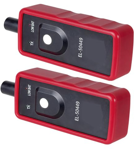 Amosfun 2pcs Tire Pressure Reset Tool Sensor Activation Programming Tool for Vehicles Efficient Tpms Programming Discreet Design Essential Car Accessory
