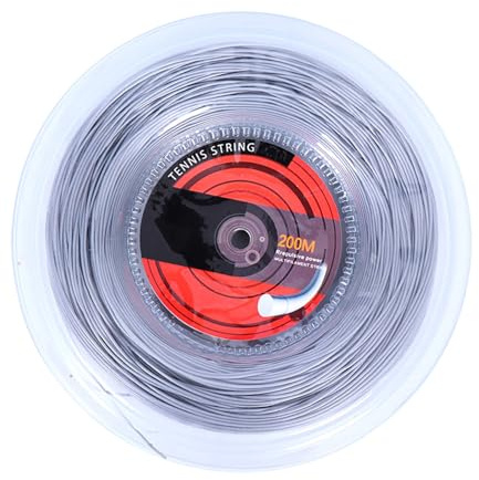 Cuerda de tenis, cuerda de 656 pies para brazos, cuerdas de 16 g/1.35 mm para entusiastas del tenis, mejora tu experiencia de golpeo, equipo deportivo, mejora tu experiencia de golpeo
