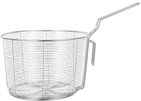 COLLBATH Colador De Acero Inoxidable 18 Cm Colador De Pasta Malla Fina Resistente Utensilio De Cocina Para Fideos y Olla Uso Doméstico