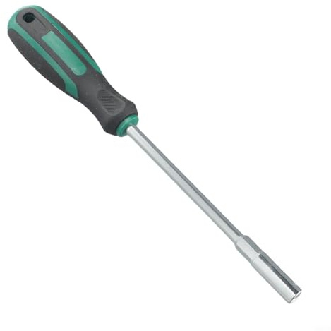 Eawfgtuw Schraubendreher-Steckschlüssel, Sechskantmutter-Schlüssel, Verlängerung, 5–14 mm, Set für Elektrofahrzeuge und für Wartung, aus Metall mit hoher Härte (7 mm)