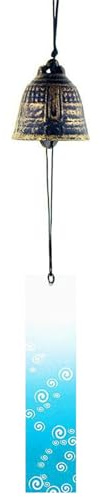 Carillons éoliens Japonais Cloche à Vent en Fonte carillons extérieurs pour Jardin Patio Porche Balcon décoration Cloche Suspendue de Style Japonais Traditionnel