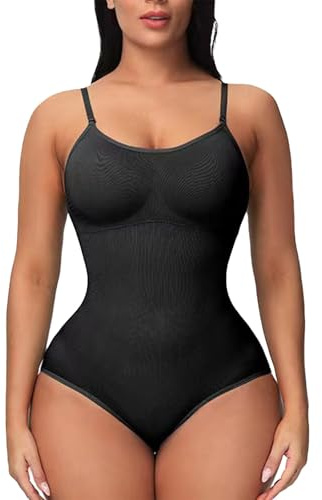 Dam Shapewear Bodystocking Tummy Control Butt Lift För Ensamstående Mamma Dejt Romantisk Kväll Ventilerad