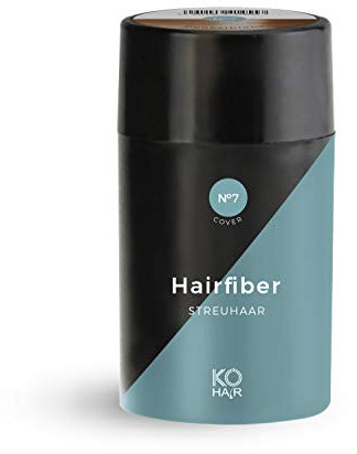 KÖ-HAIR FIBERS Haarverdichtung, Schütthaar, Streuhaar für lichtes Haar und Teilglatze 12g Blond