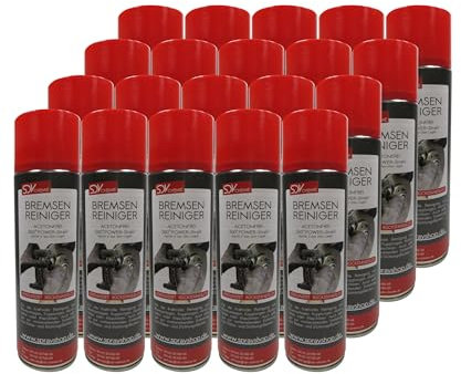 SDV Chemie Bremsenreiniger Spray 20x 500 ml Power Brake Cleaner 360° Ventil Teilereiniger