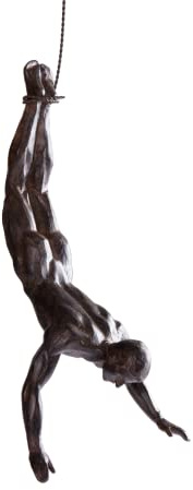 JOTEX Diver dekorativ figur, svart
