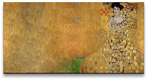 Paul Sinus Remaster 120x60cm Gustav Klimt's Adele Bloch-Bauer I Gold Dekorativ Vintage Berühmt