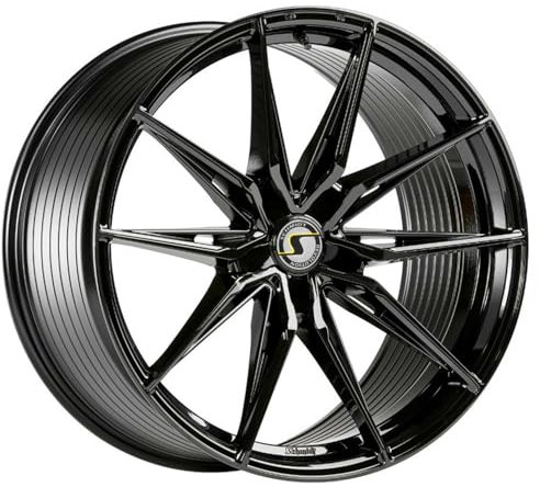Schmidt Felge TwentyOne 9.5Jx20 ET45 5x112 GlossBlack kompatibel mit Mercedes AMG A-Klasse AMG A45 4-matic (F2A), CLA 45 AMG Typ F2, G