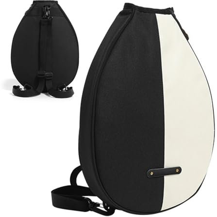 Tennisschlägertasche - Badminton-Umhängetasche, Tennisrucksack für Damen | Tennis-Sling-Taschen mit verstellbarem Riemen zum Halten von Badminton-Schlägern, Squash-Schlägerbällen und anderem Zubehör