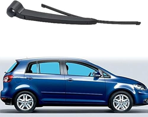 RUIHAHA Scheibenwischer Reinigungsfenster Fahrzeugausstattung Wischerblätter Heckscheibenwischer Heckscheibe Arm Blatt Ersatz Zubehör für Golf Plus 5 m1 2005-2008