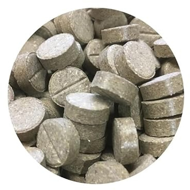 Fischfuttertreff Premium Futtertabletten mit 20% Holzfaser, 11mm Hafttabletten für Welse und Zierfische, mit Vitaminen und Proteinen (1 kg)