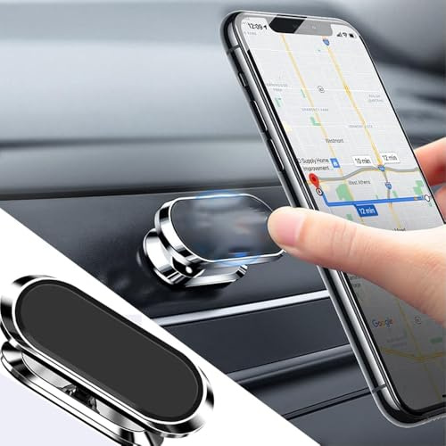 JALILAN Support Téléphone Voiture Magnétique pour Cupra Born I 2021-2024, Porte-Smartphone Tableau de Bord Adhésif 360° pour GPS Conduite Sûre